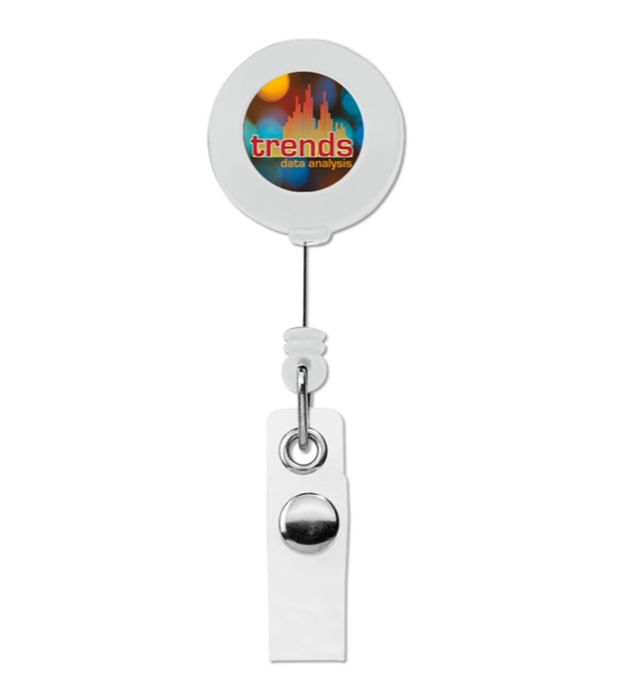 Promotional Badge Holder with Slide Clip