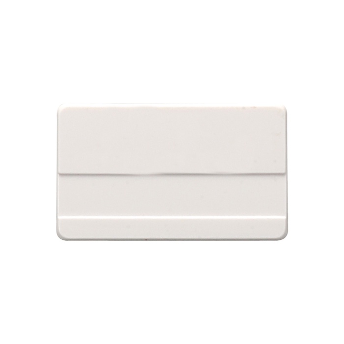 Large Plastic Name Badge with Safety Pin