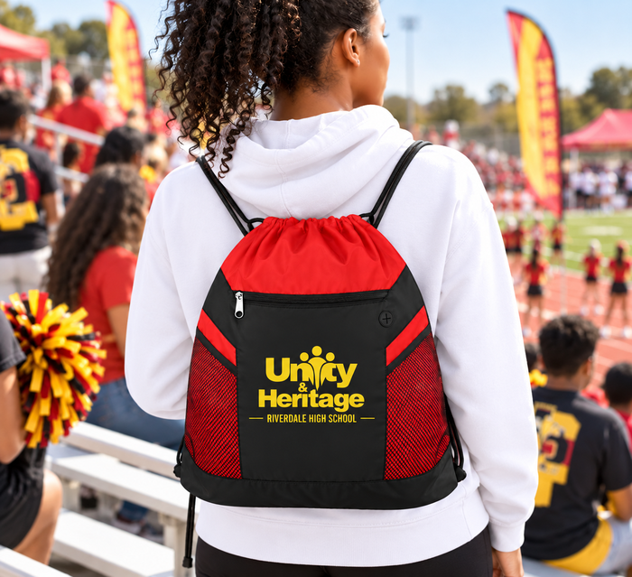Unity & Heritage Ripstop Drawstring Bag