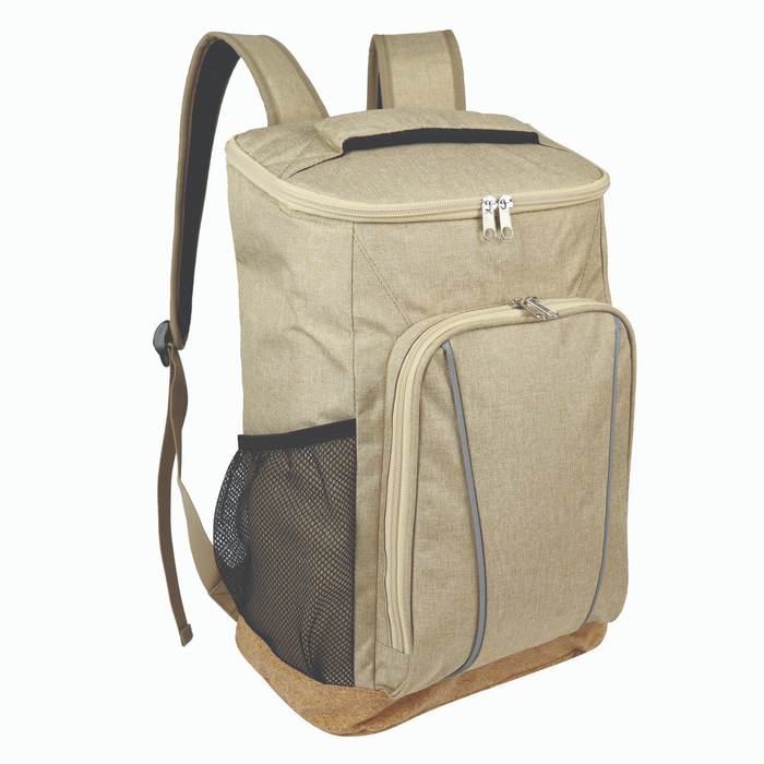 Sustainable Cork & RPET Backpack Cooler