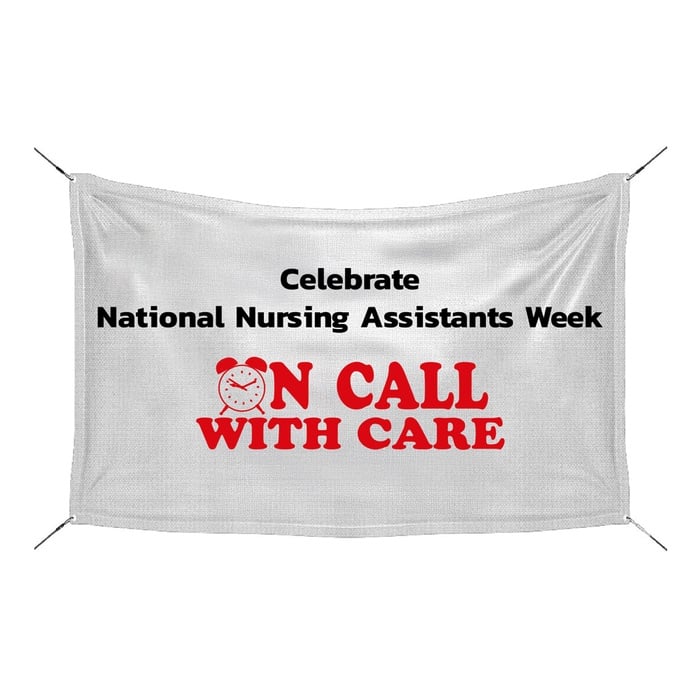 Nursing Assistants Week 5' x 3' Banner