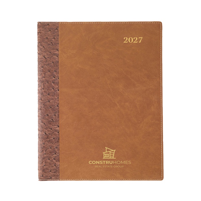 Barcelona Manager Date Log Desk Calendar - 2027