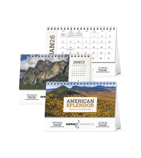 American Splendor Desk Calendar 2026