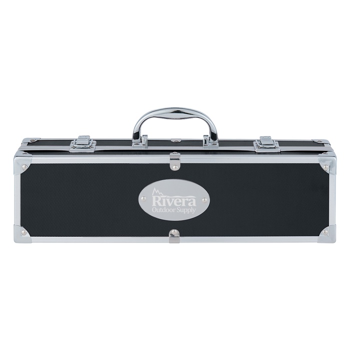 BBQ Set In Aluminum Case