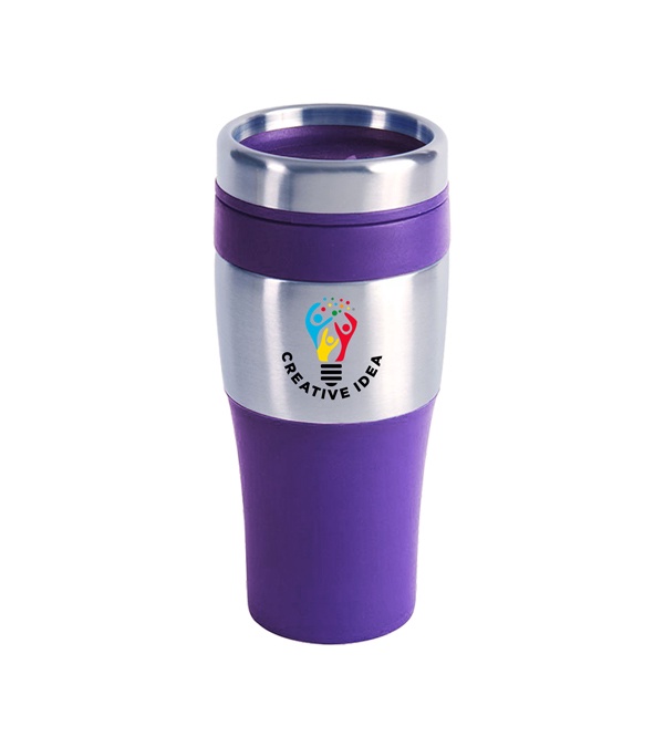 16 oz. Silver Streak Tumbler - Full Color Imprint