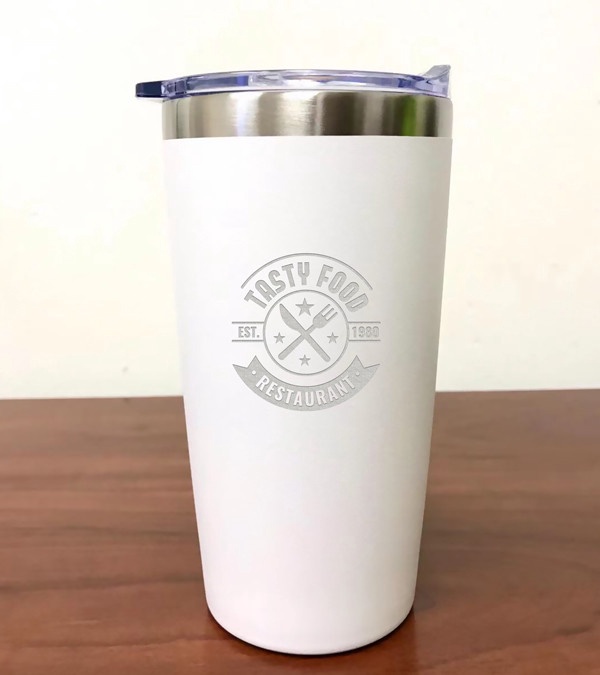 20 oz. Artemis Vacuum Tumbler - Laser Imprint
