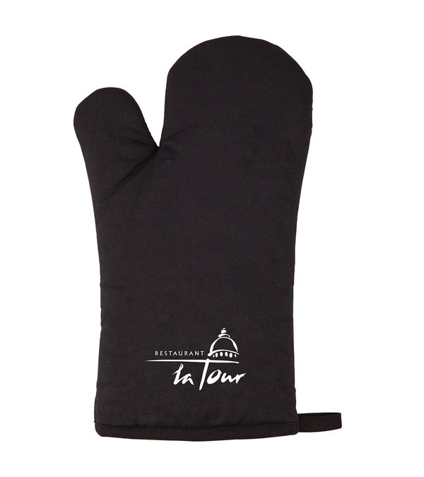Silicone Striped Oven Mitt