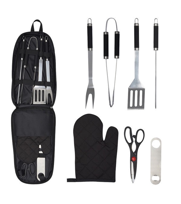 7-piece Pit Master BBQ Set In Carrying Case