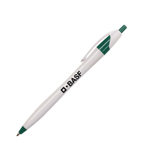 Slimster White Promotional Pen