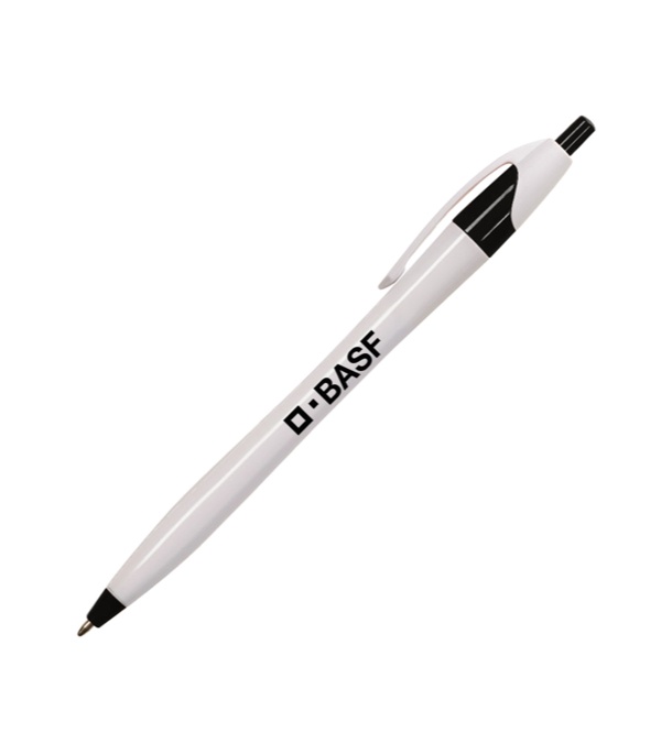 Slimster White Promotional Pen