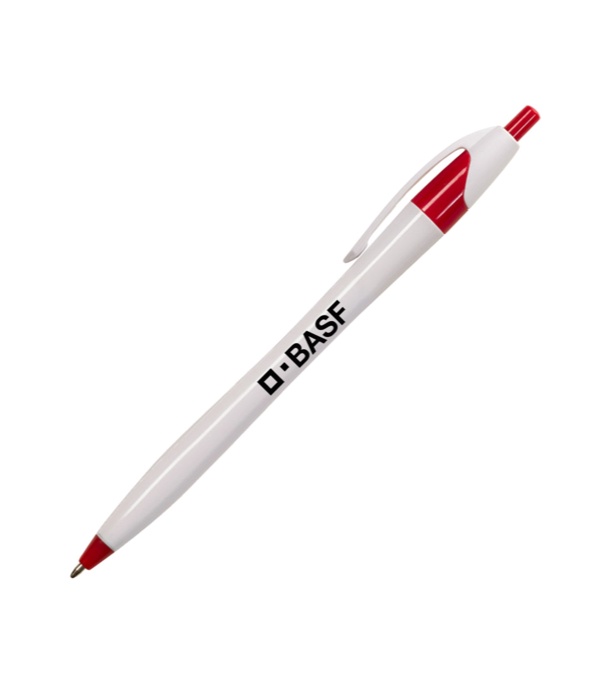 Slimster White Promotional Pen