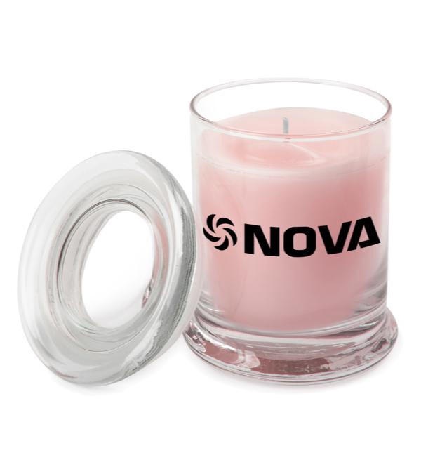 Aromatherapy Candle 12 oz. Jar with Glass Lid