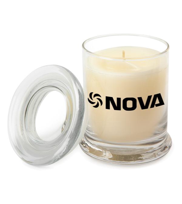 Aromatherapy Candle 12 oz. Jar with Glass Lid