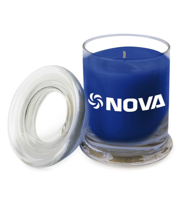 Aromatherapy Candle 12 oz. Jar with Glass Lid