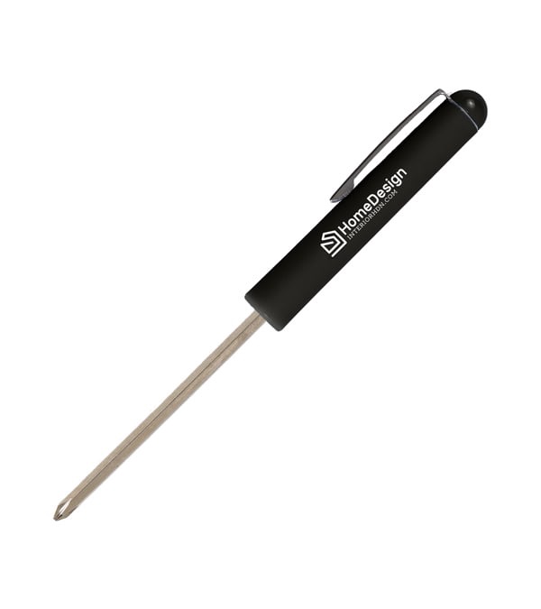 Dual Pocket Screwdriver With Reversible Blade