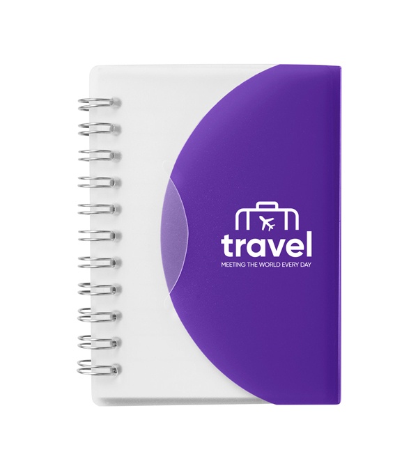 Small Spiral Curve Notebook