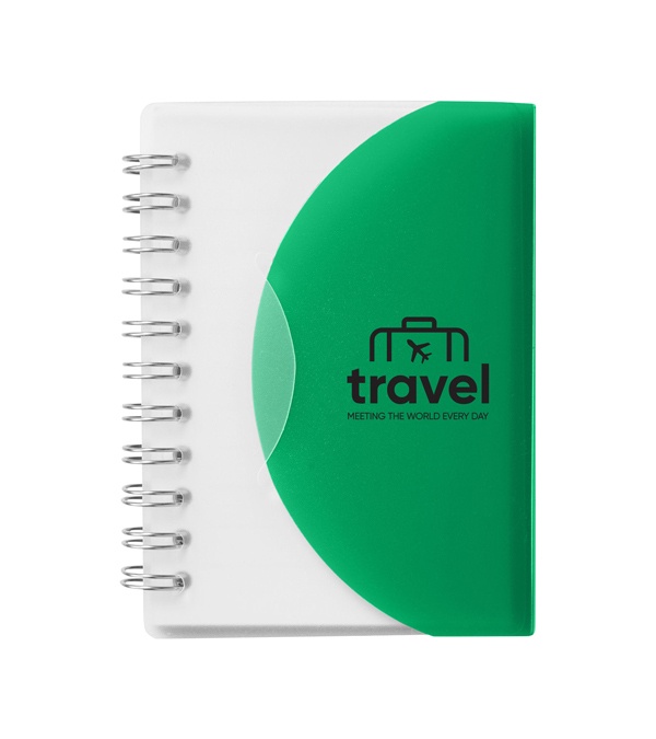 Small Spiral Curve Notebook