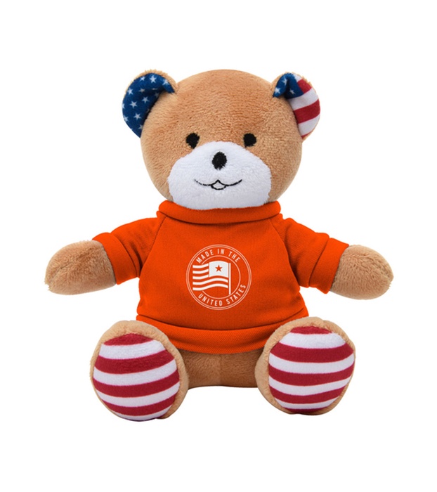 Patriotic Bear with Tshirt