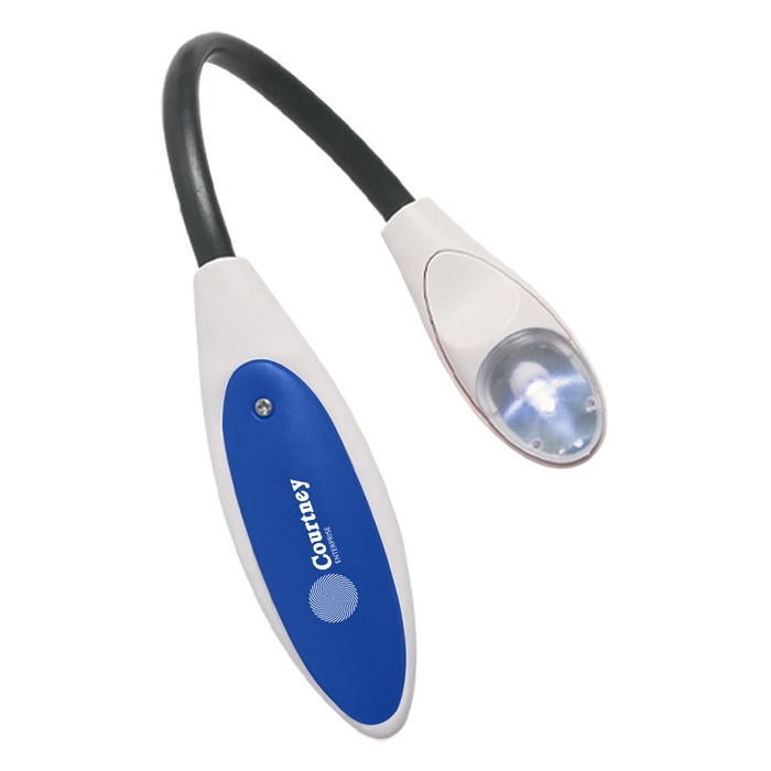 Bendable Book Reading Light with Logo