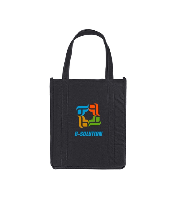 Atlas Non-Woven Grocery Tote - Full Color Imprint