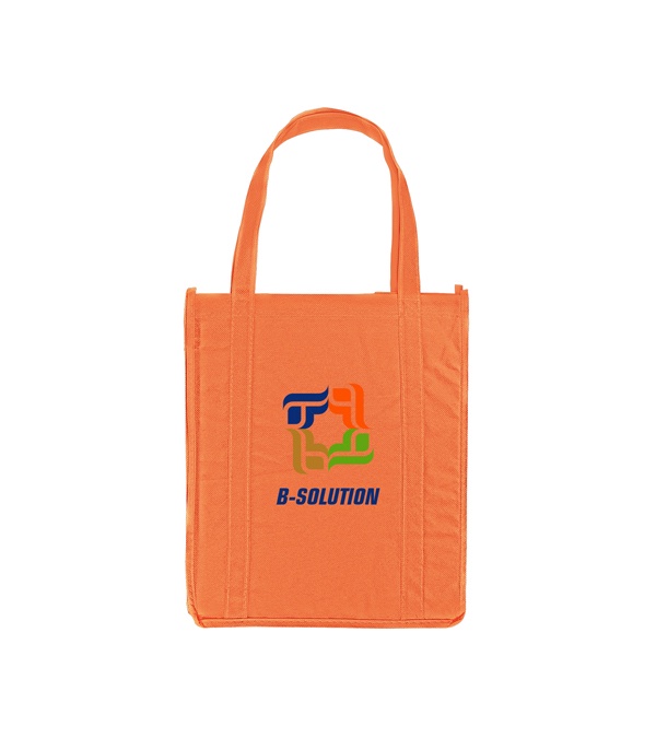 Atlas Non-Woven Grocery Tote - Full Color Imprint