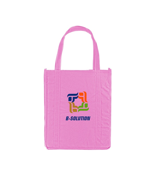 Atlas Non-Woven Grocery Tote - Full Color Imprint