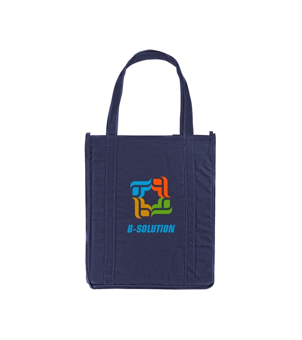 Atlas Non-Woven Grocery Tote - Full Color Imprint
