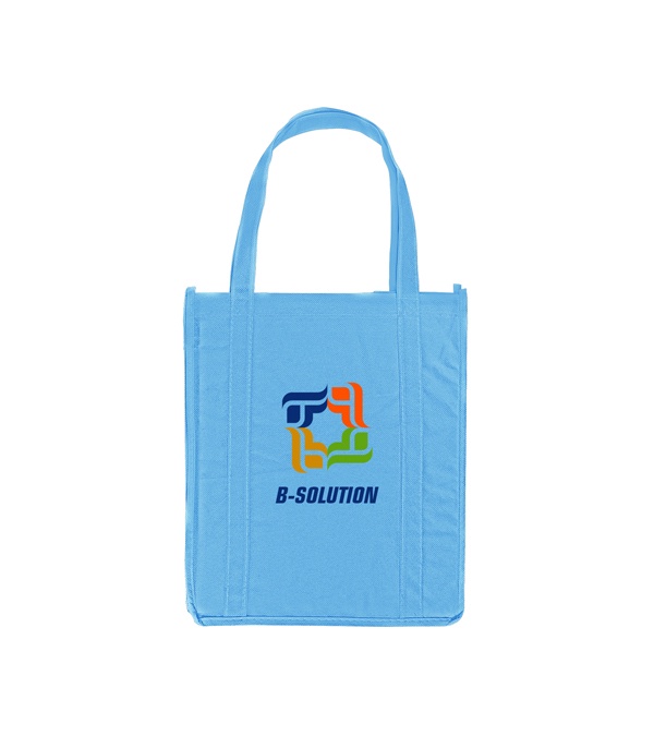 Atlas Non-Woven Grocery Tote - Full Color Imprint
