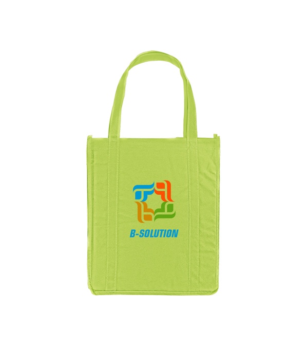 Atlas Non-Woven Grocery Tote - Full Color Imprint