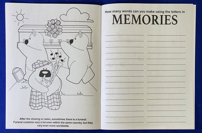 Losing A Loved One Coloring & Activity Book
