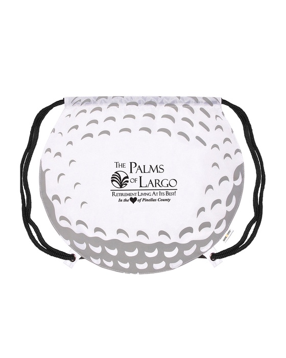 Golf Ball Drawstring Bag