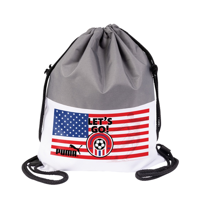 Soccer Sublimated Drawstring Bag