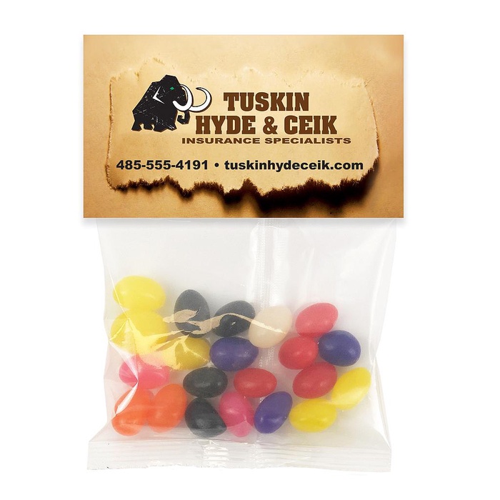 Jelly Belly Beans - 5 inch x 5 inch Package