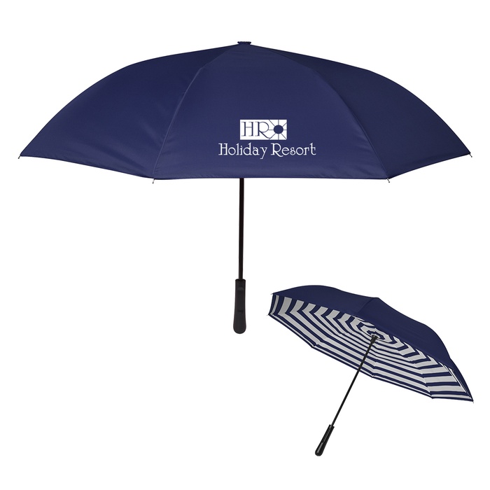 Blanc Noir Inversion Umbrella - 48"