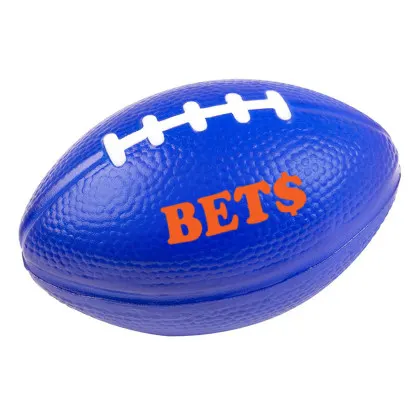 Custom 3" Football Stress Reliever