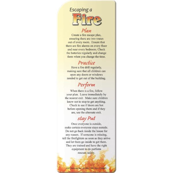 Bookmark - Escaping A Fire