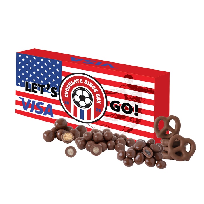 Soccer Chocolate Binge Box - USA