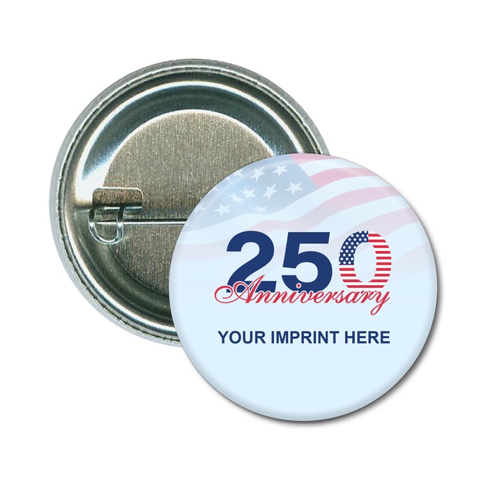 USA 250 Celebration Buttons (Personalization Available)