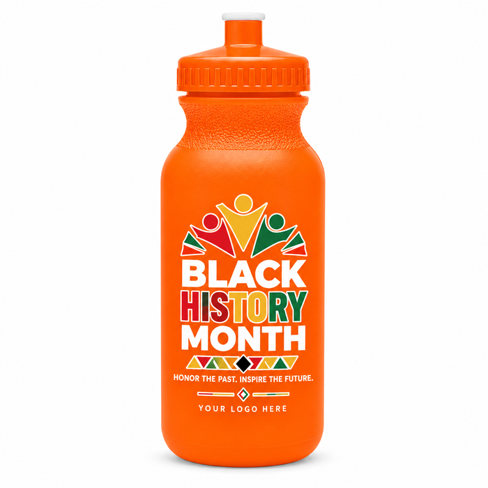 Celebrate Black History 20 Oz. Bike Bottle