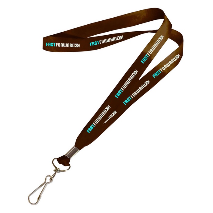 USA Made .75" Dye Sublimation Lanyards