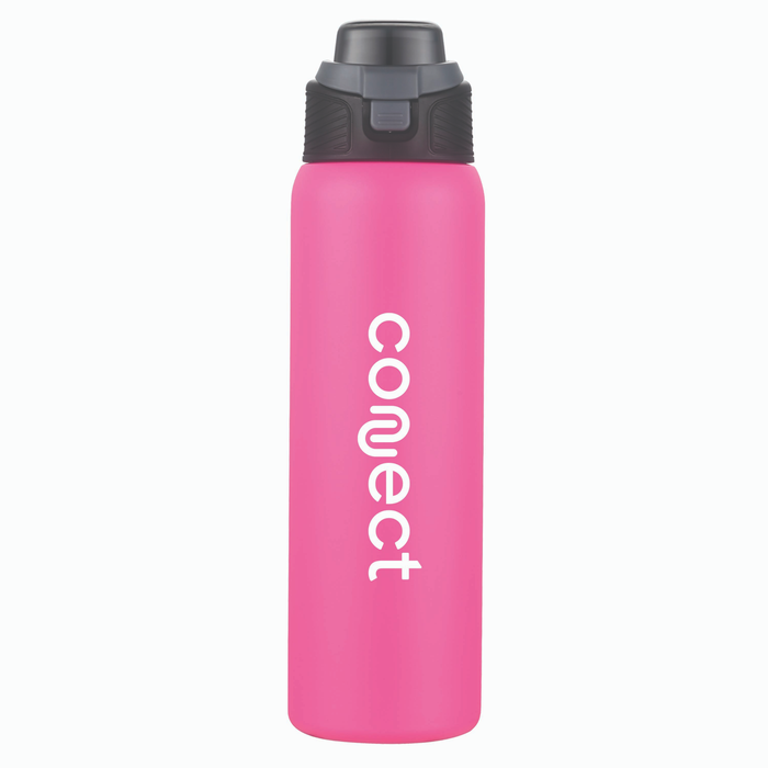 28 oz Stainless Steel 2 In 1 Spout And Straw Water Bottle
