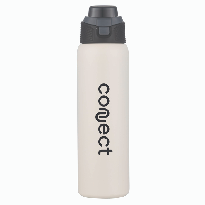 28 oz Stainless Steel 2 In 1 Spout And Straw Water Bottle