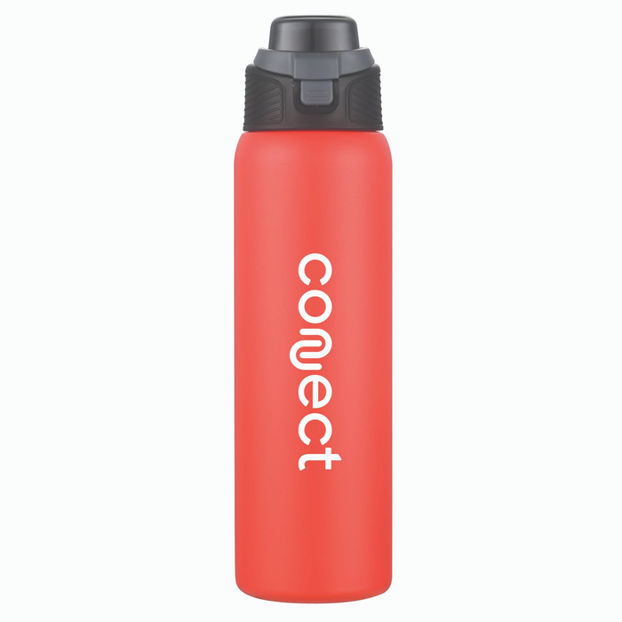 28 oz Stainless Steel 2 In 1 Spout And Straw Water Bottle