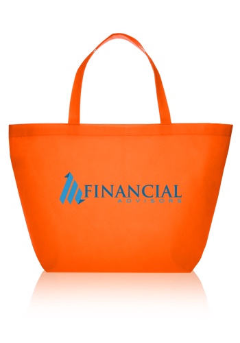 Budget Non-Woven Promotional Shopper Tote Bags