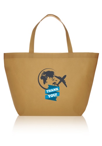 Budget Non-Woven Promotional Shopper Tote Bags