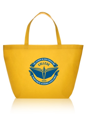 Budget Non-Woven Promotional Shopper Tote Bags