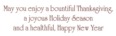 Autumn Harvest Thanksgiving Cards