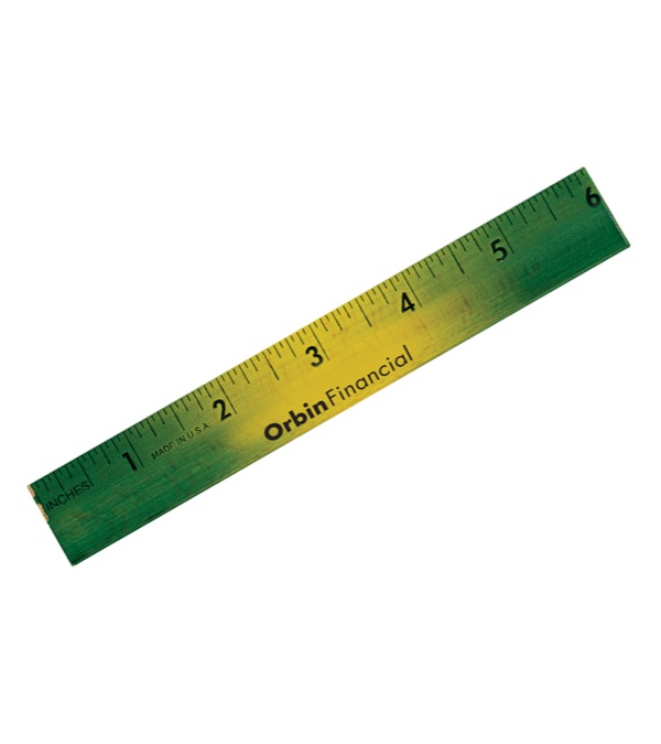 6&quot; Mood Color-Changing Wood Ruler