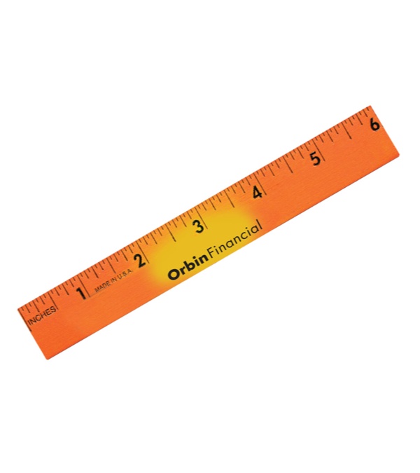 6&quot; Mood Color-Changing Wood Ruler