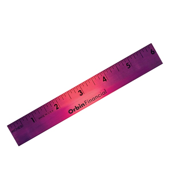 6&quot; Mood Color-Changing Wood Ruler